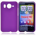 Plastik Cover til Desire HD - Rugged (Lilla)